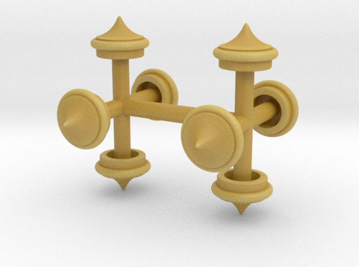Finial Round Point 1:87 scale Pack 3d printed 
