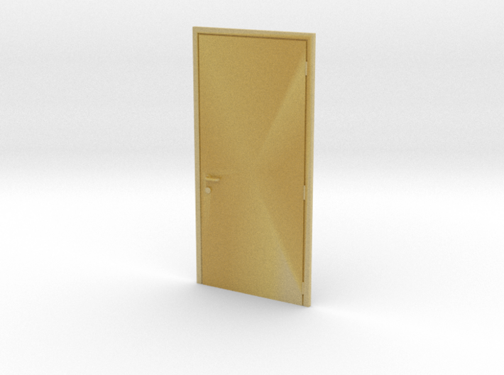 '1-50' Scale - Single Door 3d printed