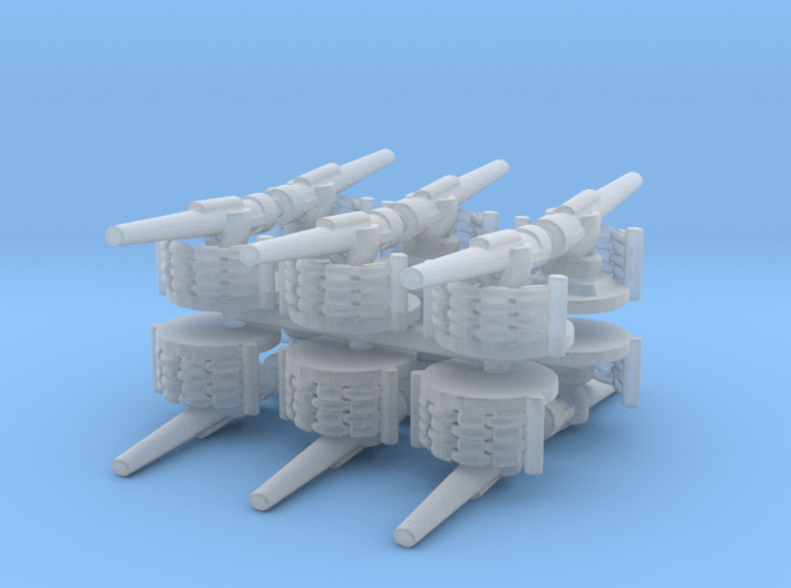 Coastal Artillery (x12) 3d printed
