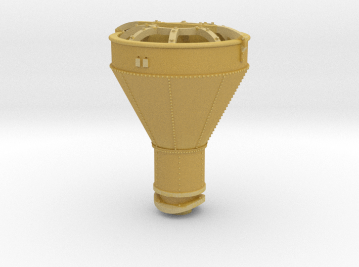 Ho Scale - Schenectady Balloon Smoke Stack 3d printed 