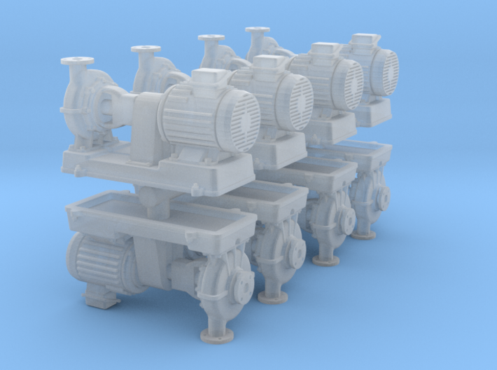 Motor Pump (x8) 1/285 3d printed