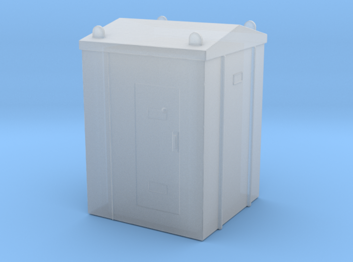 Railway Relay Cabinet 1/87 3d printed
