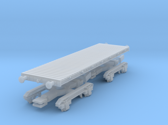 Armour plate truck 55t LNER detail 3d printed