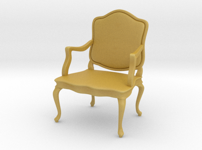 1:24 French Chair 10 3d printed