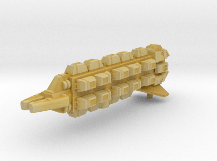 3125 Cardassian Groumall Class Freighter 3d printed