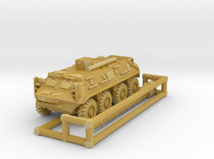 BTR-60 PU (deployed kit) 1/144 3d printed