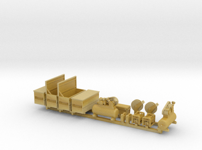 Truck Bed Accessories Style 2 1-87 HO Scale 3d printed 