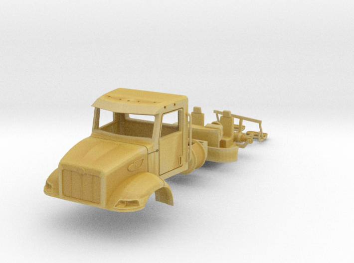 Peterbilt 348 Factory Style 1-87 HO Scale 3d printed 
