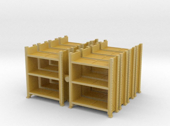 Warehouse Rack (x8) 1/160 3d printed