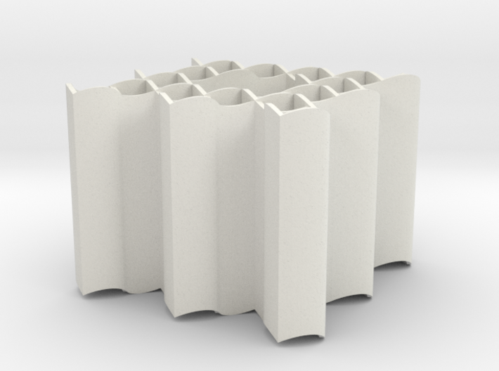 Improved Ambiguous Cylinder Illusion (Layout 13) 3d printed 