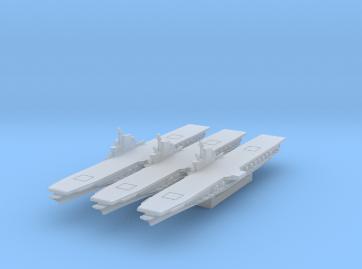 USS Midway (Axis &amp; Allies) 3d printed