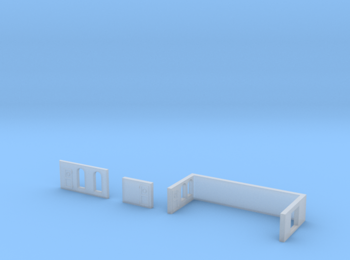 TITANIC 1:200 A AND BOAT DECK OUTER DECK WALLS 3d printed
