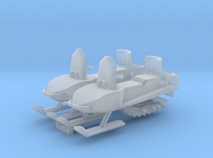 Snowmobile 2 Pack 1-64 Scale 3d printed