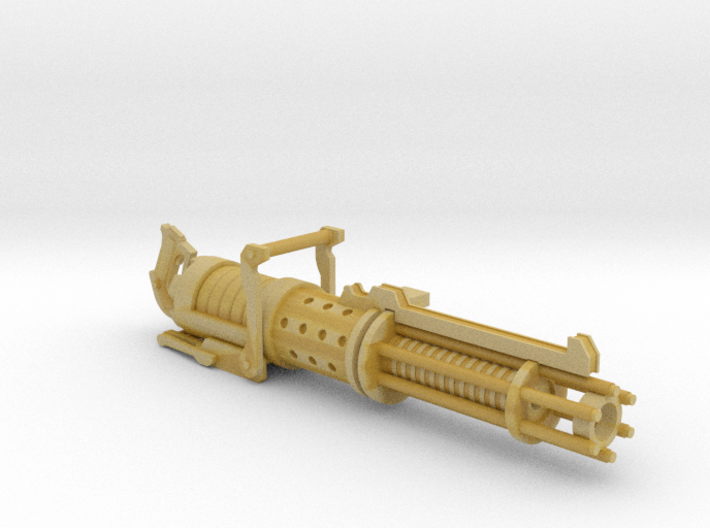 Z-6 rotary blaster cannon 3.75 scale 3d printed 