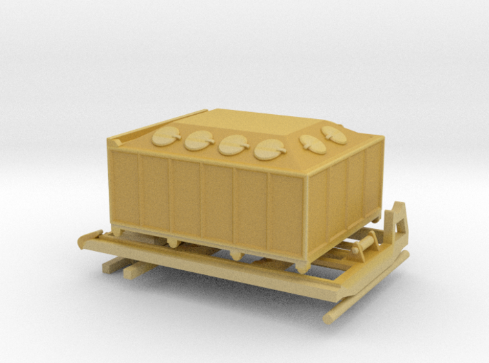 1:120 Aufbau für LKW IFA W50 Absetzcontainer Typ 2 3d printed