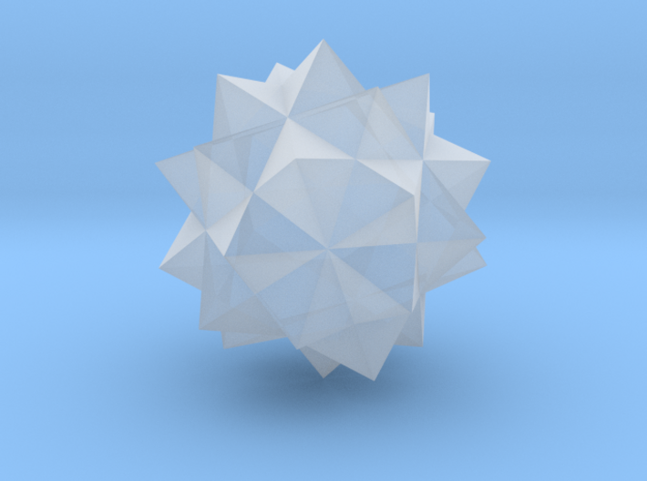 Compound of Five Octahedra - 1 Inch 3d printed