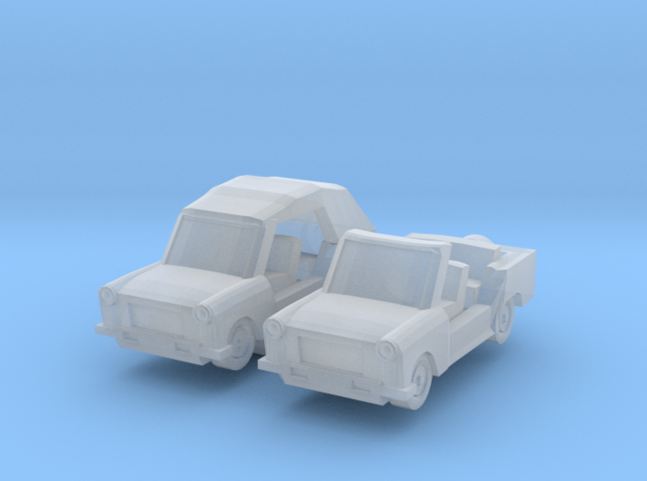 1/100 Trabant Kuebel 3d printed