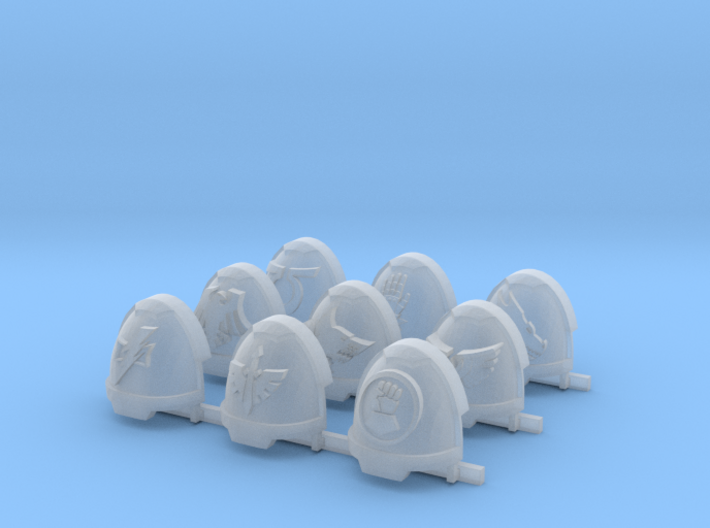 1st founding chapters Gravus pads new #2 3d printed