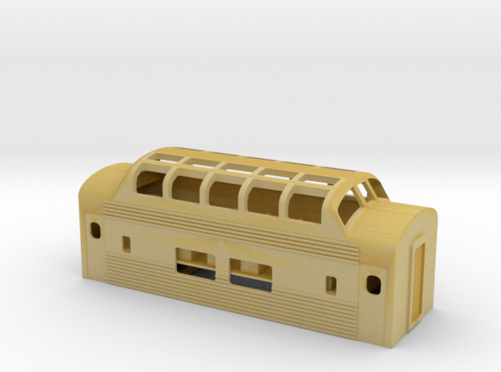 Rokuhan Shorty Dome Observation Car - Zscale 3d printed 