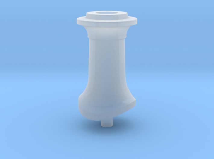OO LBSCR E4 Capped Tall Chimney 3d printed
