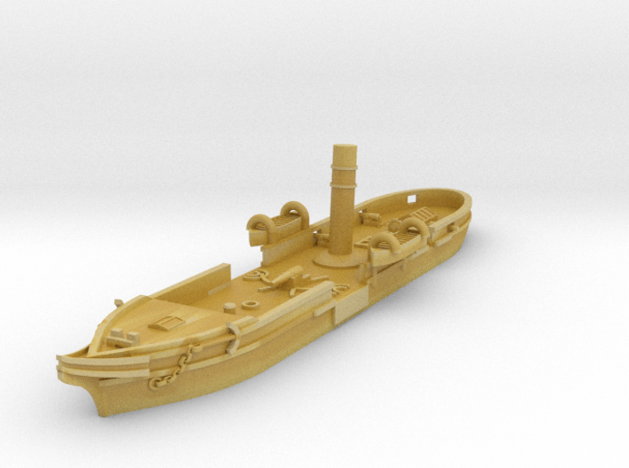 1/600 Unadilla Class Gunboat 3d printed 