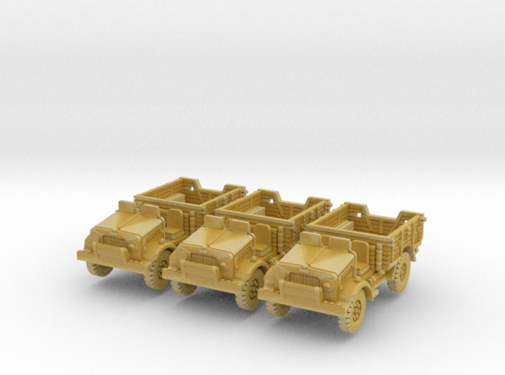 Bedford MWD early (open) (x3) 1/285 3d printed