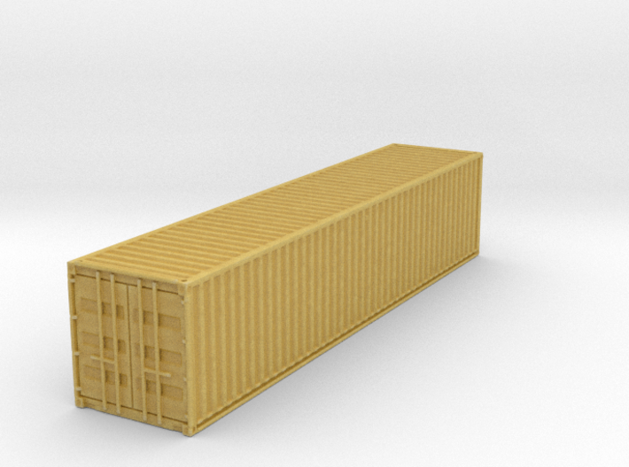 40ft Shipping Container 1/120 3d printed