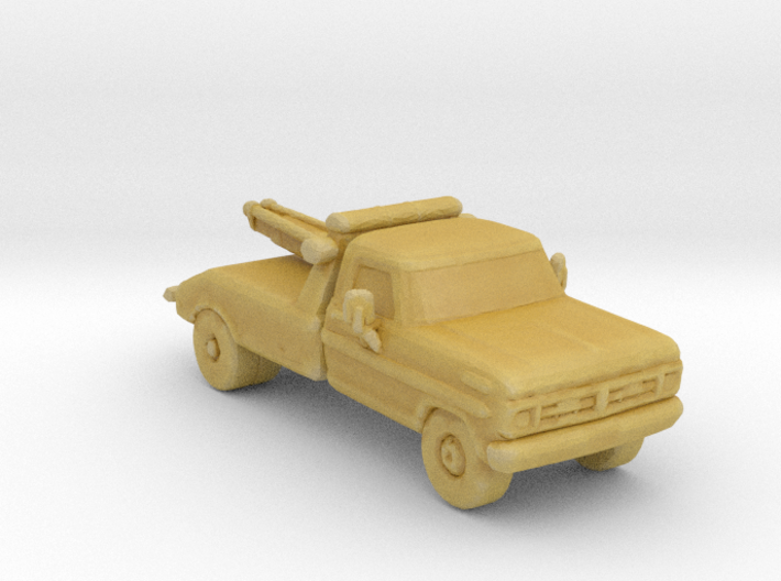 80's Wrecker 1:160 Scale 3d printed 
