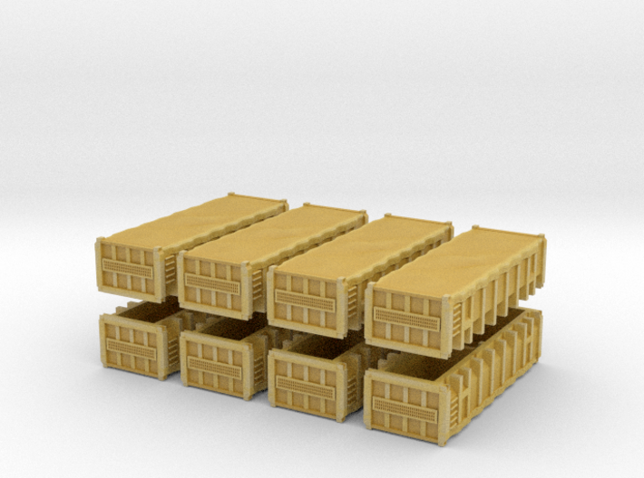 N90 - Marti Gravel Containers (8x) 3d printed