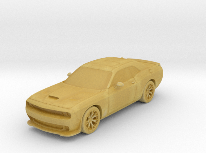 Dodge Challenger 1-87 HO Scale 3d printed 