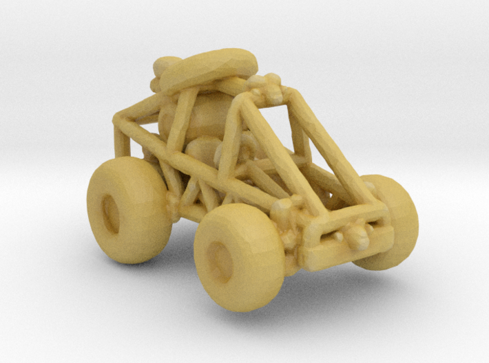 RW. Bicycle Dune buggy 1:160 scale 3d printed