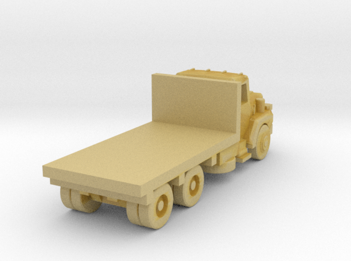 Mack Flatbed Truck - Open Cab - Z scale 3d printed 