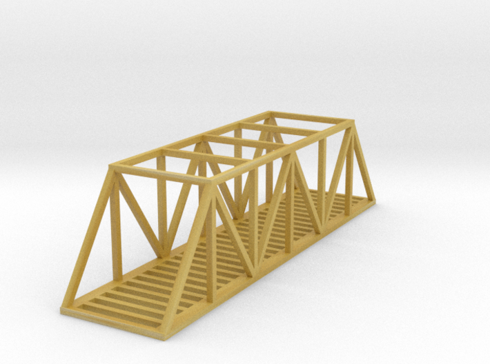 Bridge - 100 foot - Zscale 3d printed