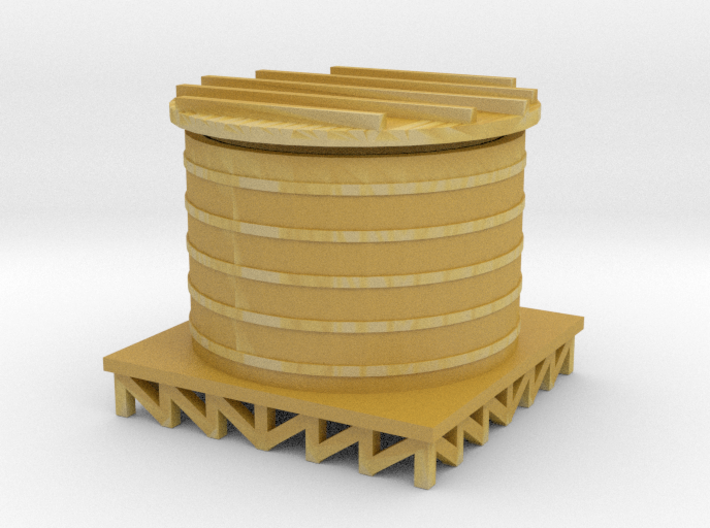 Storage Tank - Zscale 3d printed 