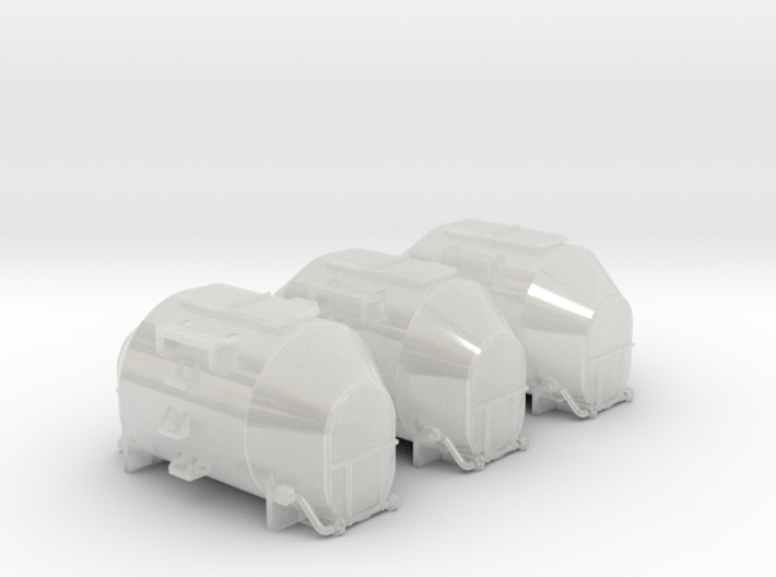 EFKR Dry Bulk Container - TTscale 3d printed