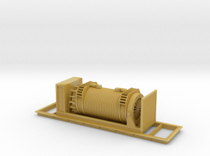Nuclear Shipping Cask - HO scale 3d printed