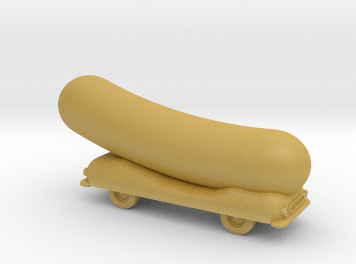 Weinermobile - HO scale 3d printed