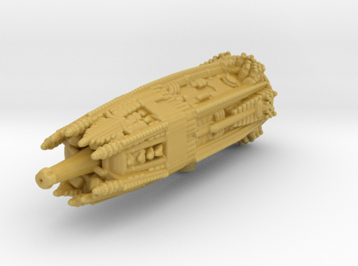 Klingon DaSpu' Class 1/10000 Attack Wing 3d printed