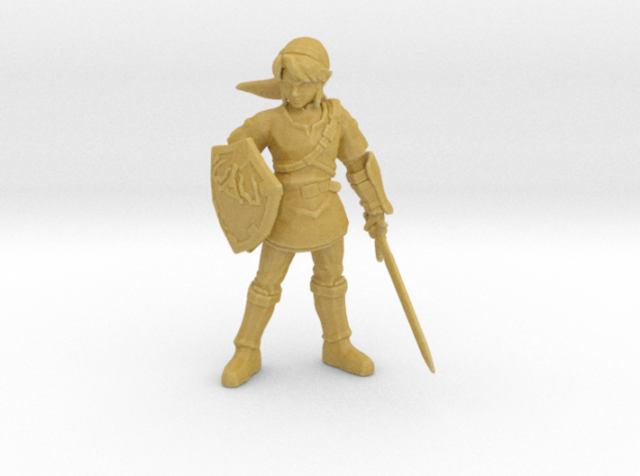 Link Hero 1/60 miniature for fantasy games dnd rpg 3d printed 