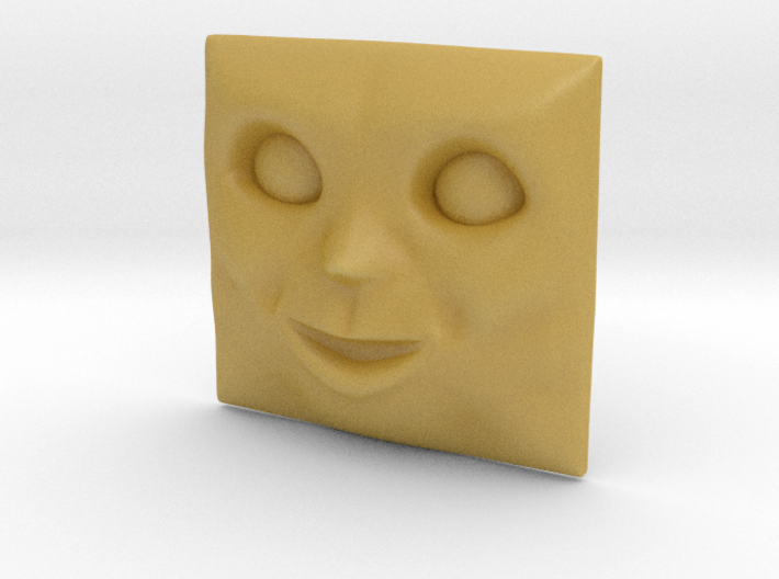 Rusty Face #1 [H0/00] 3d printed 