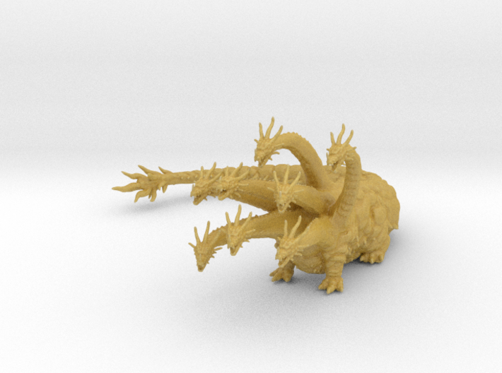 Orochi eight headed dragon 80mm kaiju monster mini 3d printed 