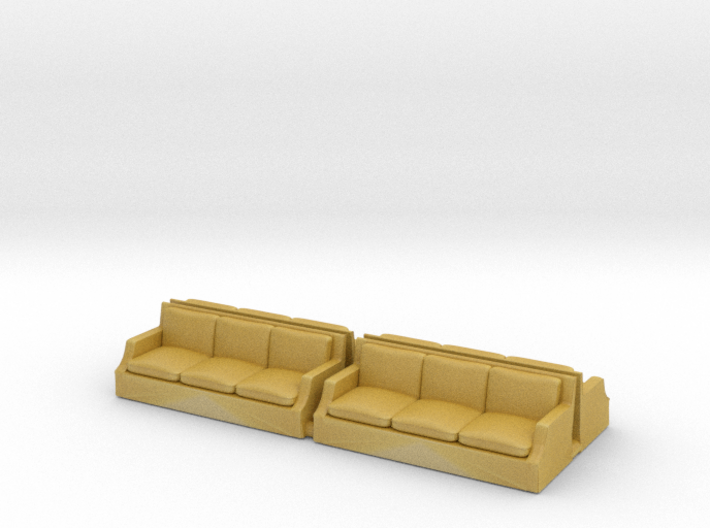 Arm Sofa Ver01. 1:87 Scale (HO) 3d printed