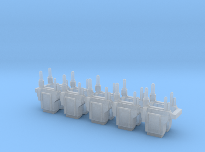 Imperial Heavy Infantry Backpacks Squad Pack 3d printed 