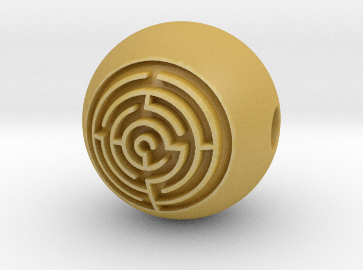 Camp Necklace (3/4) Labyrinth - Percy Jackson 3d printed