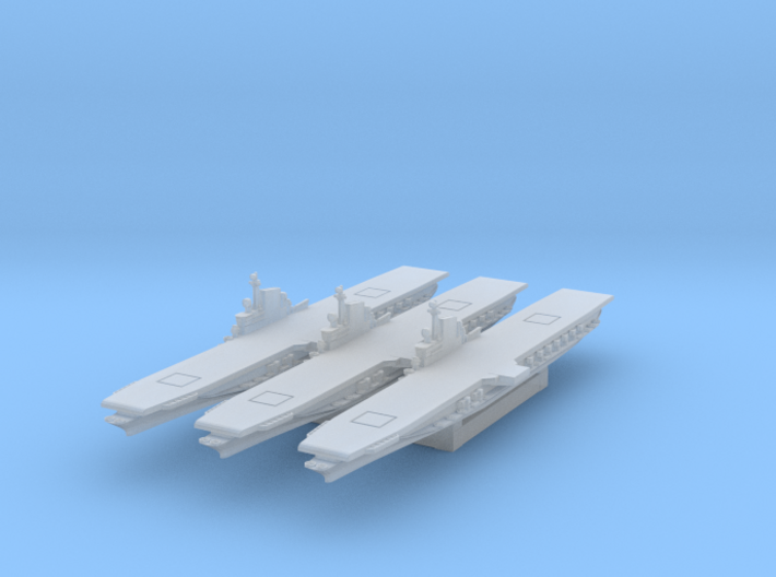 USS Midway 1/4800 3d printed