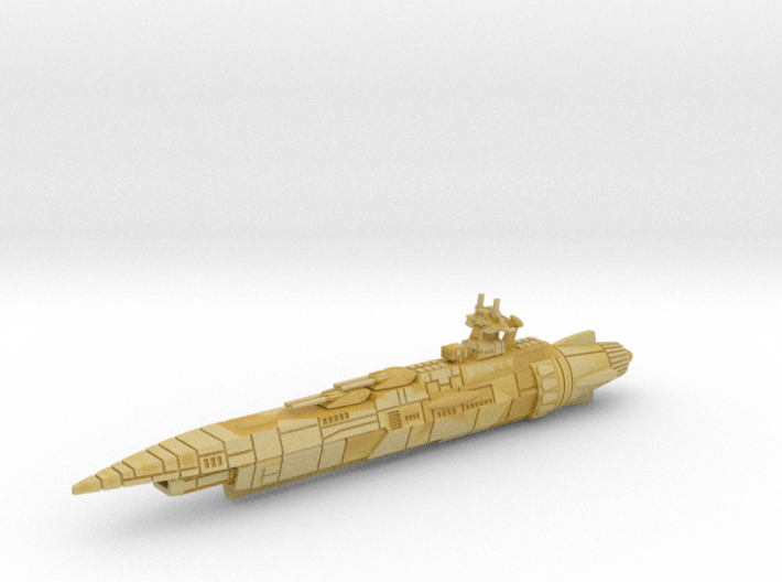 EDF Missile Battleship / 8.5cm - 3.3in 3d printed