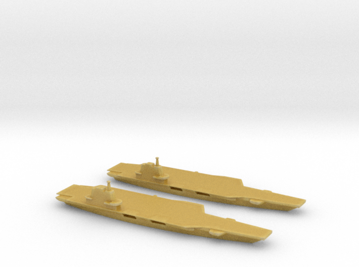 1/6000 Scale Chinese Aircraft Carrier Type 003 3d printed