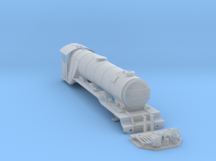 A0 - H0 Scale - A3 Flying Scotsman - With USA Bits 3d printed 