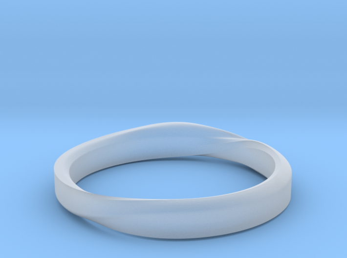 Simple Ring T1 - A twist series 3d printed