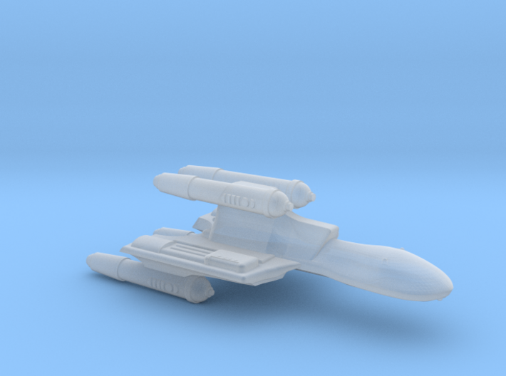 3788 Scale Romulan FireHawk-B Carrier (FHB) MGL 3d printed